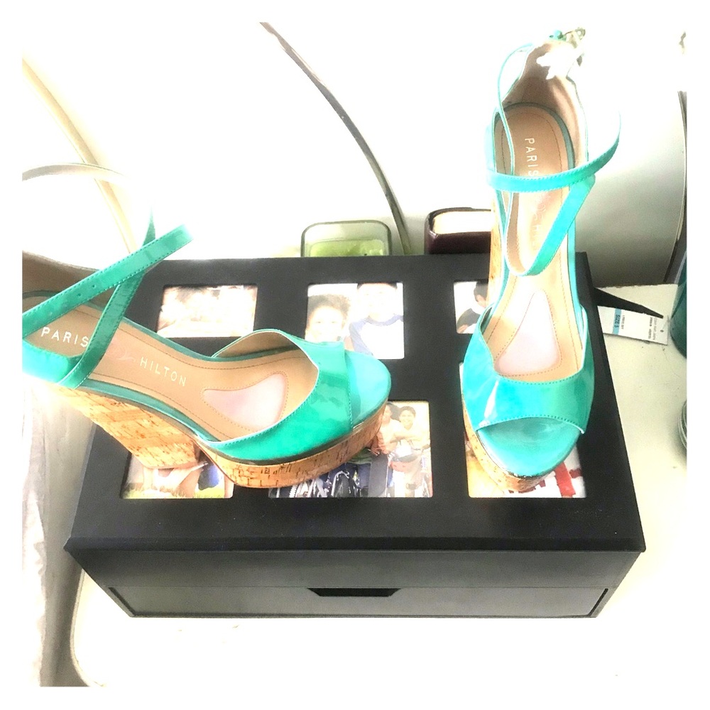 Paris Hilton shoes.